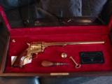 The Samuel Colt Golden Tribute Buntline,factory engraved,12