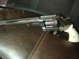 Smith &Wesson 27-2,Angelo Bee master engraved,gold animals & inlays,real Ivory,8 3/8
