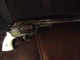 Smith &Wesson 27-2,Angelo Bee master engraved,gold animals & inlays,real Ivory,8 3/8