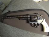 Smith &Wesson 27-2,Angelo Bee master engraved,gold animals & inlays,real Ivory,8 3/8