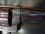 Smith &Wesson 27-2,Angelo Bee master engraved,gold animals & inlays,real Ivory,8 3/8