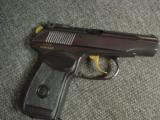 Makarov KGB commemorative,from AHS,polished blue,gold writing,#27 of 1000,9x18 caliber,fitted wood & glass case,unfired,super nice - 11 of 15