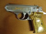 Walther PPK/S Engraved gold tiger,Ltd Edition,Bamboo grips,2 mags,manual & box,2004,380 auto.awesome showpiece,& rare !! - 12 of 15