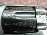 Smith & Wesson 28-2,custom engraved,high gloss blued,aged real ivory grips,6