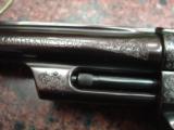 Smith & Wesson 28-2,custom engraved,high gloss blued,aged real ivory grips,6