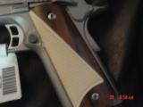 Kimber Special Scroll Engraved Limited Edition,Stainless II,45ACP,custom wood & ivory grips,many Custom Shop goodies,new & unfired in box with manual, - 4 of 15