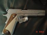 Kimber Special Scroll Engraved Limited Edition,Stainless II,45ACP,custom wood & ivory grips,many Custom Shop goodies,new & unfired in box with manual, - 5 of 15