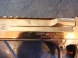 Desert Eagle,Magnum Research,24K high polished gold plated,50 caliber hand cannon,unfired,6