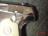 Colt 1908,380 auto,fully refinished in bright nickel,with bonded ivory grips,hammerless,grip safety,made in 1921,a true showpiece !! - 15 of 15