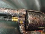 Colt SAA 2nd Gen.Master engraved by Clinton Finley,with 3 Cherubs,24K accents,45LC,5 1/2
