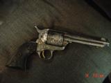 Colt SAA 2nd Gen.Master engraved by Clinton Finley,with 3 Cherubs,24K accents,45LC,5 1/2