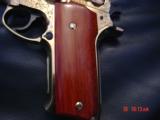 Smith & Wesson,model 559,9mm,24K gold plated,fully scroll engraved,Coco Bolo custom grips,& original grips,a 1 of a kind masterpiece - 13 of 15