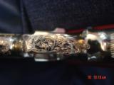 Smith & Wesson,model 559,9mm,24K gold plated,fully scroll engraved,Coco Bolo custom grips,& original grips,a 1 of a kind masterpiece - 5 of 15