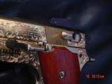 Smith & Wesson,model 559,9mm,24K gold plated,fully scroll engraved,Coco Bolo custom grips,& original grips,a 1 of a kind masterpiece - 12 of 15