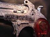 Bond Arms 410/45LC,fully 100% engraved & polished by Flannery engraving,2 shot,cowboy model,a masterpiece Hand Cannon !! - 3 of 15