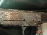 Colt Commander 45,fully 100% Flannery engraved,4 1/4