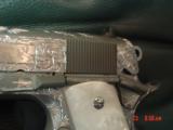 Colt Commander 45,fully 100% Flannery engraved,4 1/4