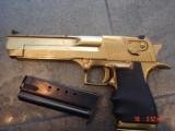 Magnum Research/IMI Desert Eagle 50AE,bright Titanium Gold,6