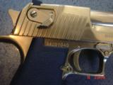 Magnum Research/IMI Desert Eagle 50AE,bright Titanium Gold,6