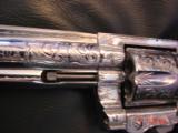 Colt King Cobra Fully engraved & polished by Flannery engraving,custom Rosewood grips,& originals,6