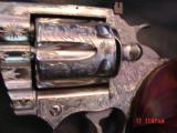 Colt King Cobra Fully engraved & polished by Flannery engraving,custom Rosewood grips,& originals,6