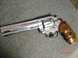 Colt King Cobra Fully engraved & polished by Flannery engraving,custom Rosewood grips,& originals,6