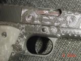 Colt Government 1911,fully engraved by Flannery engraving, 2 maga,45acp,5