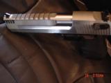 Magnum Research Desert Eagle-latest 2 tone stainless model with built in comp,50AE hand cannon,brand new in case with papers-rare model-awesome - 13 of 15