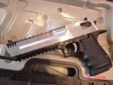 Magnum Research Desert Eagle-latest 2 tone stainless model with built in comp,50AE hand cannon,brand new in case with papers-rare model-awesome - 5 of 15