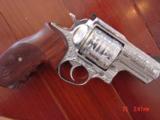 Ruger Alaskan 454 Casull, Fully Engraved & Polished by Flannery engraving,2 1/2