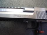Magnum Research Desert Eagle 50AE,-the latest 2 tone solid stainless with built in Compensator,6