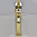 Colt 1911,38 Super,master engraved,refinished nickel,24K gold accents,Pearlite grips,unfired work of art with certificate !! - 9 of 14