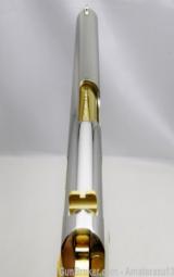Colt 1911,38 Super,master engraved,refinished nickel,24K gold accents,Pearlite grips,unfired work of art with certificate !! - 4 of 14