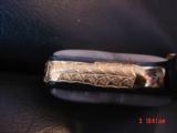 Colt 1908,25auto,Vest pocket,fully engraved by Flannery,reblued with 24K accents,made 1915,pearlite grips,a work of art,1 of a kind !! - 11 of 15
