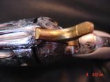 Colt SAA 2nd Gen.,45LC,fully engraved by Brian Mears,refinished nickel & 24K gold accents,real Ivory grips,4 3/4