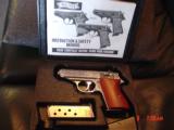 Walther/Interarms PPK 380,fully engraved & polished by Flannery Engraving,custom Rosewood grips,2 mags,box & manual-1 of a kind showpiece-awesome !! - 10 of 15