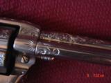 Ruger New Model Single Six 22lr,Master engraved by Clint Finley, very deep engraving,Real Stag horn grips,5 1/2