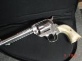 Ruger New Model Single Six 22lr,Master engraved by Clint Finley, very deep engraving,Real Stag horn grips,5 1/2