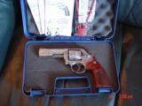 Smith & Wesson 686-6 fully engraved & polished by Flannery Engraving,4" barrel,357 mag,exotic wood grips,box & papers,awesome work of art !! - 10 of 15