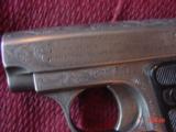 Colt 1908,25auto,Vest Pocket, rerfinished in French Gray,& master engraved by Augie LoPrinzi,made 1914,awesom 1 of a kind work of art - 7 of 15