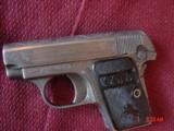 Colt 1908,25auto,Vest Pocket, rerfinished in French Gray,& master engraved by Augie LoPrinzi,made 1914,awesom 1 of a kind work of art - 6 of 15