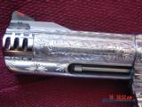 Smith & Wesson 460,5",fully engraved & polished by Flannery engraving,Rosewood grips,box & papers-awesome work of art !! - 5 of 15
