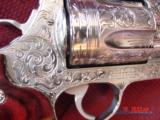 Smith & Wesson 460,5",fully engraved & polished by Flannery engraving,Rosewood grips,box & papers-awesome work of art !! - 7 of 15