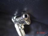 Colt 1903,32 caliber made in 1914 ! master engraved by S.Leis & refinished in bright nickel,bonded ivory grips,certificate,awesome showpiece !! - 14 of 15
