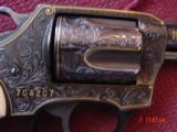 Charter Arms Undercover 2",38SP,deep relief Master hand engraved-Angelo Bee,24K inlays,real Ivory grips,awesome 1 of a kind pocket revolver !! - 5 of 15