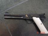 Colt Match Target 22lr,Angelo Bee master engraved,24K gold inlays,real ivory grips,1975,awesome work of art !!Rare !! - 15 of 15