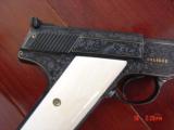 Colt Match Target 22lr,Angelo Bee master engraved,24K gold inlays,real ivory grips,1975,awesome work of art !!Rare !! - 7 of 15
