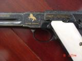 Colt Match Target 22lr,Angelo Bee master engraved,24K gold inlays,real ivory grips,1975,awesome work of art !!Rare !! - 4 of 15