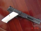 Colt Match Target 22lr,Angelo Bee master engraved,24K gold inlays,real ivory grips,1975,awesome work of art !!Rare !! - 6 of 15