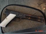 Colt Match Target 22lr,Angelo Bee master engraved,24K gold inlays,real ivory grips,1975,awesome work of art !!Rare !! - 12 of 15